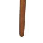 Banc en laine orange du milieu du siècle - 39.6 x 19.9 x 18.3