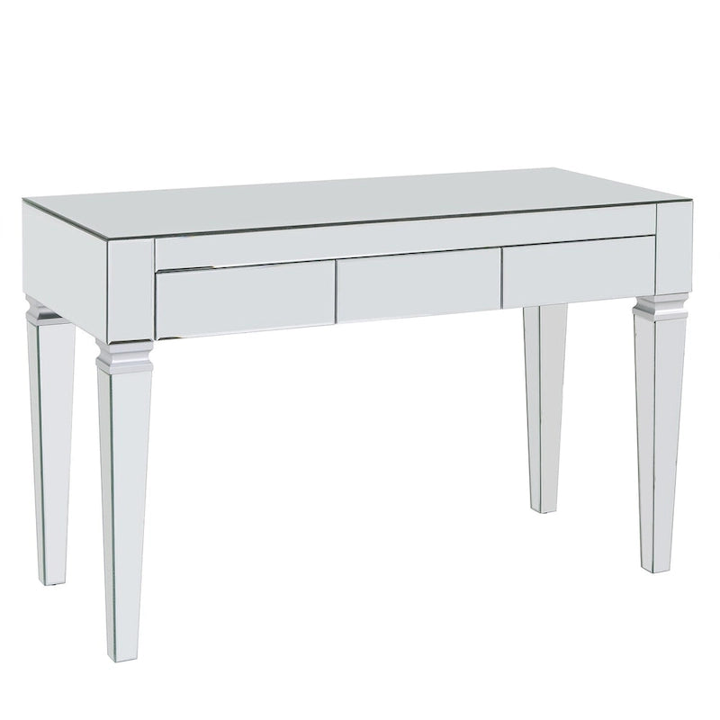 Bureau miroir argenté