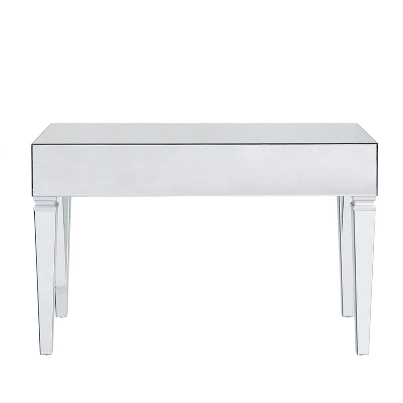 Bureau miroir argenté