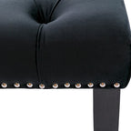 Banc de salle à manger en velours Banc de chambre à coucher