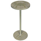 Petite table d'appoint ronde côtière