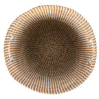 Tables en jonc de mer avec rangements et plateaux en bois