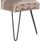 Banc capitonné bohème moderne