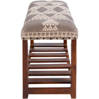 Banc capitonné bohème moderne