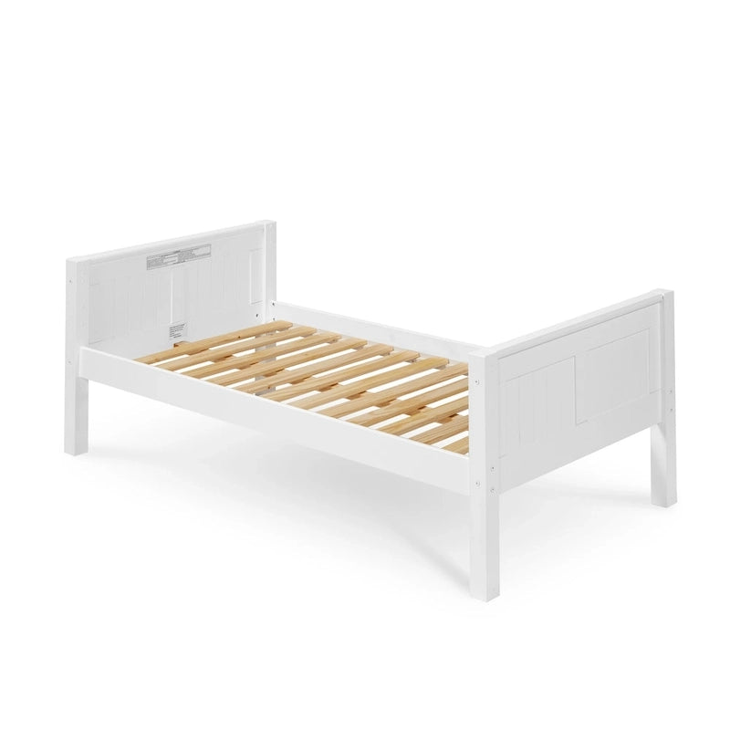 Tête de lit en panneau - Lit de repos jumeau avec tiroirs