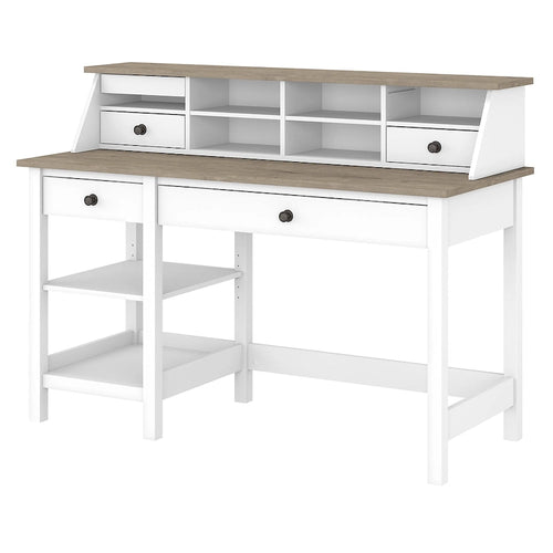 Bureau informatique de 54 po avec organisateur de bureau