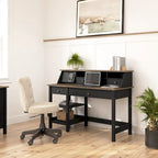 Bureau informatique de 54 po avec organisateur de bureau