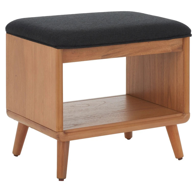 Banc à étagères ouvertes avec coussin – 20 l x 15 P x 18 H