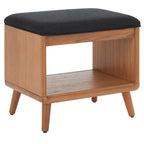 Banc à étagères ouvertes avec coussin – 20 l x 15 P x 18 H