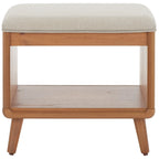 Banc à étagères ouvertes avec coussin – 20 l x 15 P x 18 H