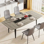 Grande table à manger de 180 cm pour 6 à 8 personnes