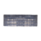 Banc rectangulaire bleu vieilli antique 47