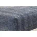 Banc rectangulaire bleu vieilli antique 47