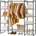 Armoire-penderie portable - 15,36P x 49,2L x 62,99H