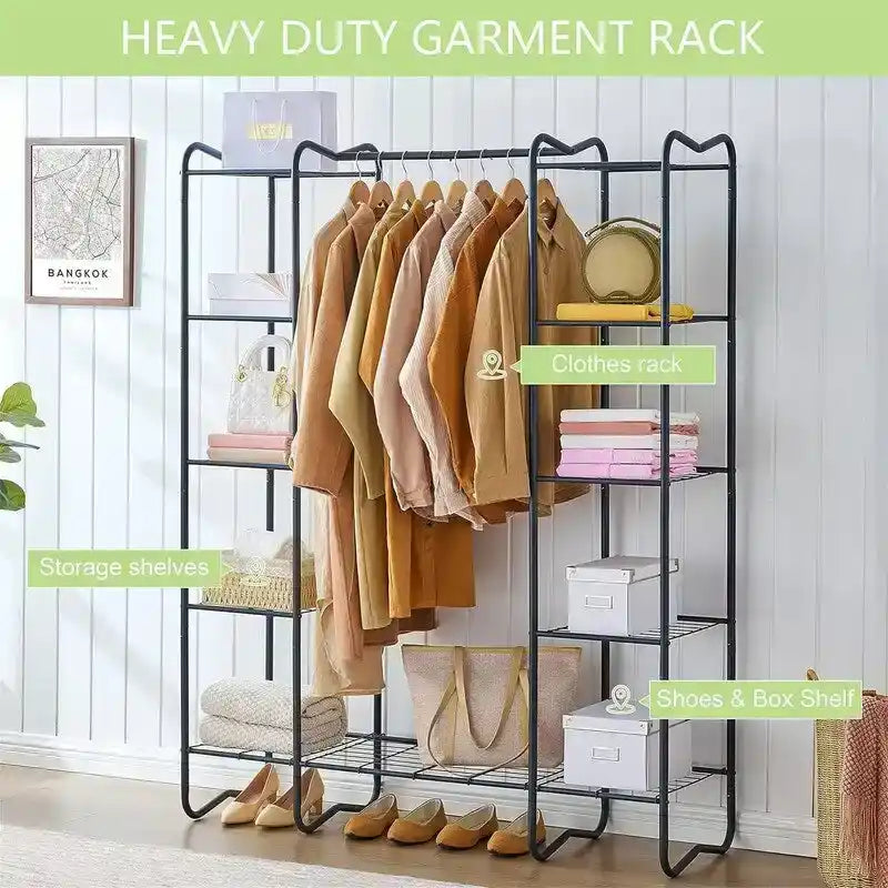Armoire-penderie portable - 15,36P x 49,2L x 62,99H