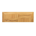 Commode de chambre en bois massif avec tiroirs, style fermette