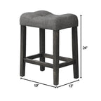 Carré 36 x 36 rustique style ferme hauteur comptoir