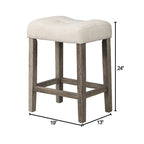 Carré 36 x 36 rustique style ferme hauteur comptoir