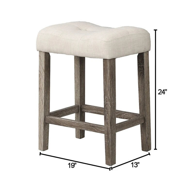 Carré 36 x 36 rustique style ferme hauteur comptoir