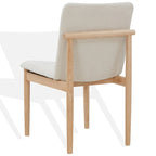 Chaise de salle à manger en bouclette de 18 po - 19 larg. x 23 prof. x 33 haut.