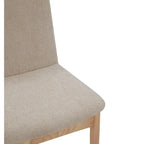 Chaise de salle à manger en bouclette de 18 po - 19 larg. x 23 prof. x 33 haut.
